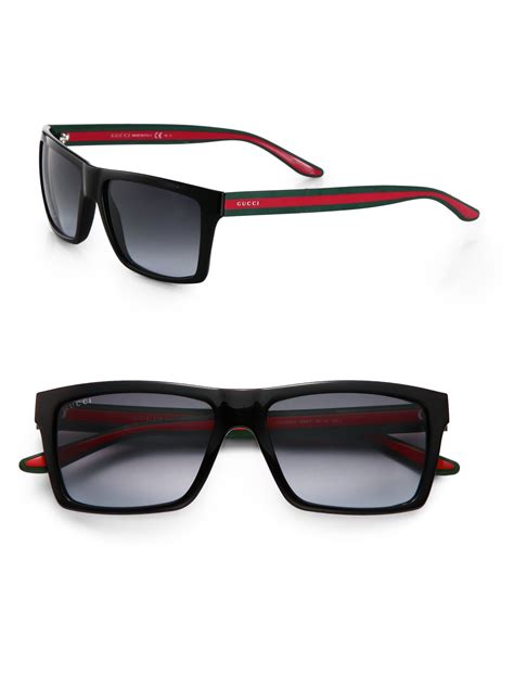 gucci black stripe glasses|gucci sunglasses black friday sale.